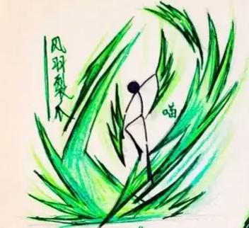 火柴人绿色钥匙