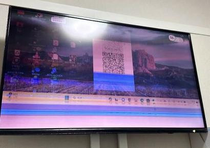 液晶电视横条纹怎么修