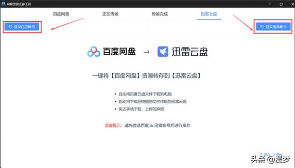 迅雷 百度网盘缩略图