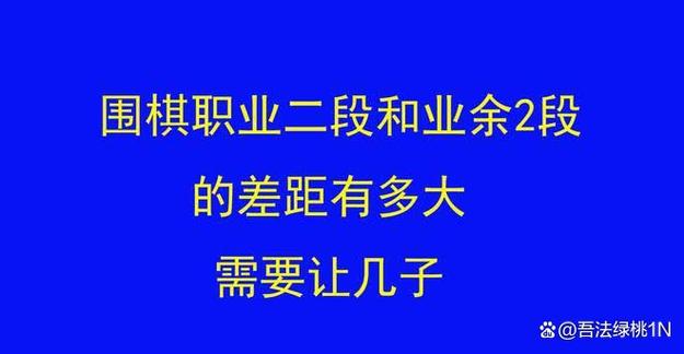 围棋职业二段相当于业余几段