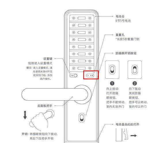小智门锁修改密码