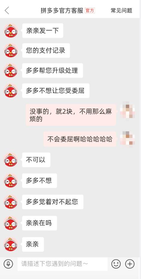 拼多多能聊天不