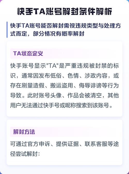 快手a类还可以解封吗
