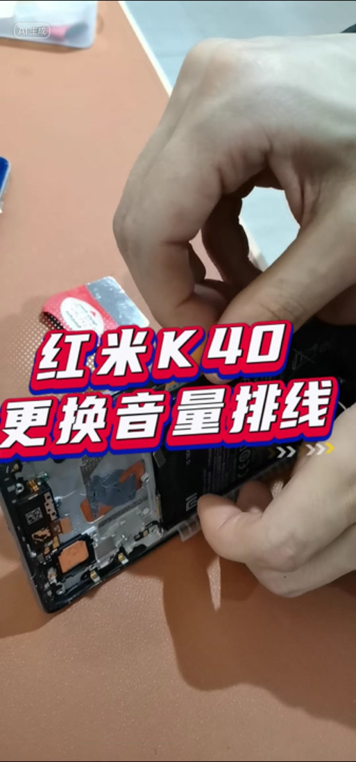红米note音量键开机