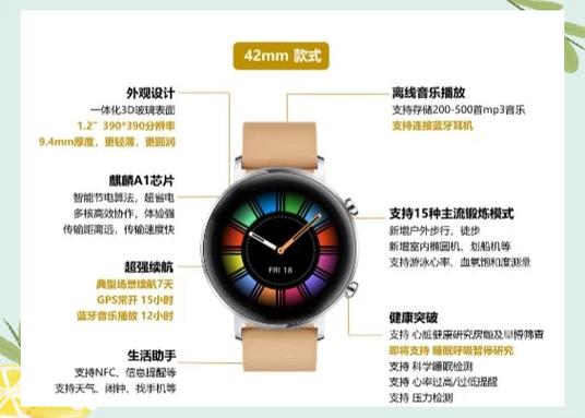 华为gt手表功能介绍