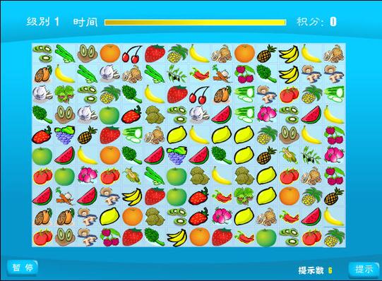 4399果蔬连连看H5版支持中文版游戏截图
