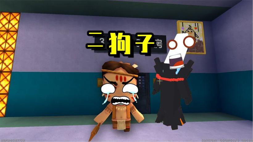 二狗子和狗蛋玩迷你世界生存模式