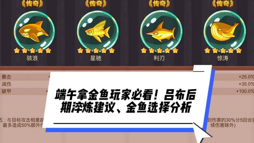 咸鱼之王吕布换鱼顺序