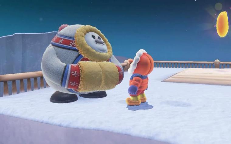 超级玛丽奥德赛雪之国