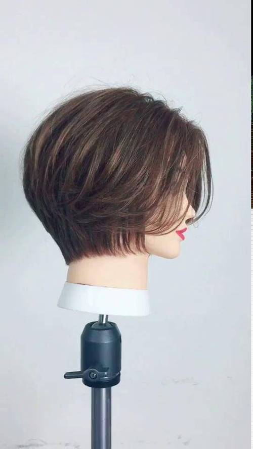 美女剪高位bob发型