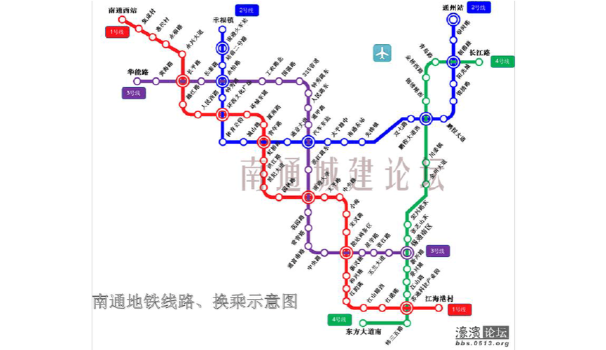 下载南通地铁app