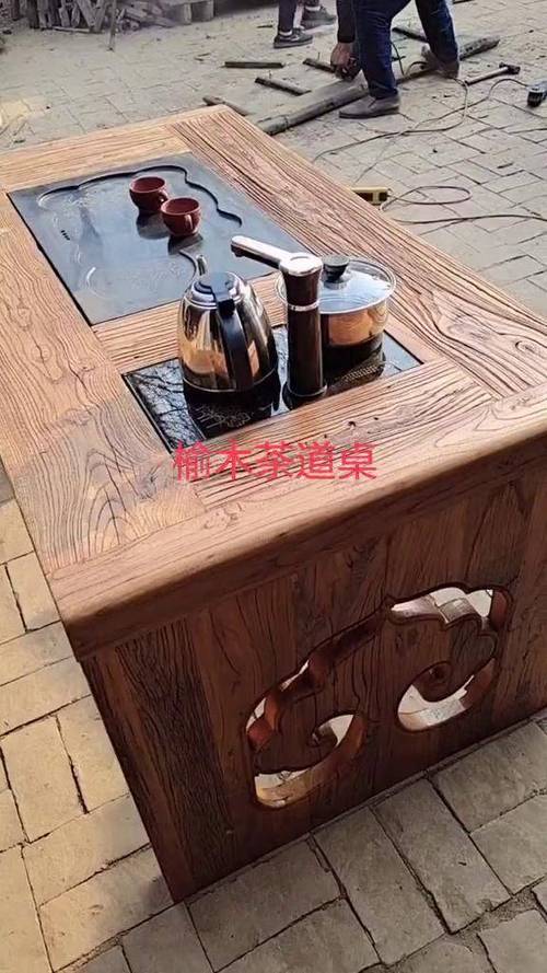 茶道实木茶台安装视频教程