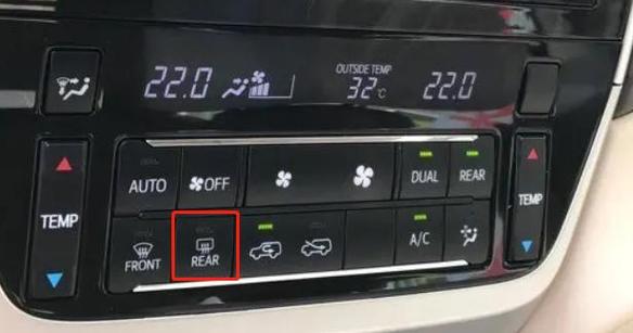 rear空调上是什么意思