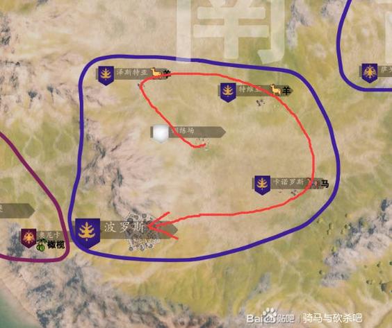 骑马与砍杀如何进入大地图正常按tab进入大地图