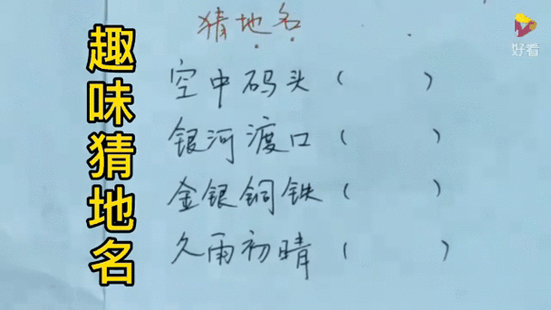 趣味猜地名在线阅读游戏截图