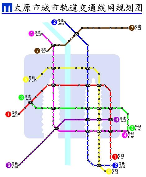 太原地铁规划2030