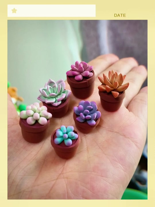 超轻粘土植物