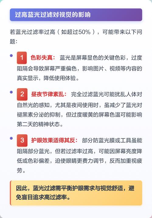 蓝光过滤调最大好吗
