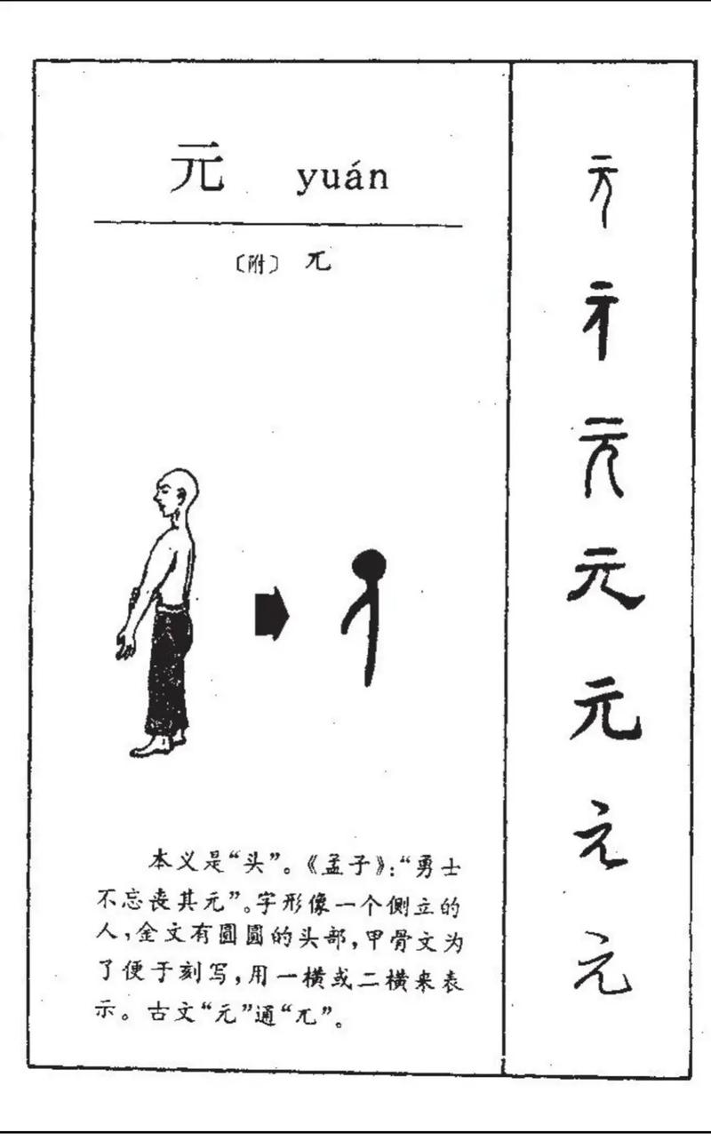 元的本意
