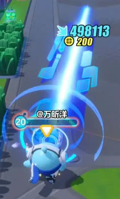 蛋小蓝激光5000伤害怎么打