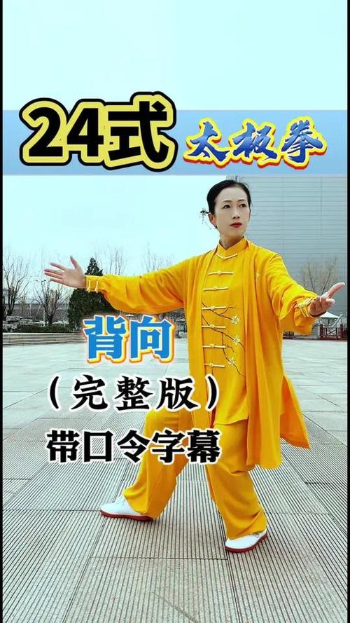 陈式24式全套口令