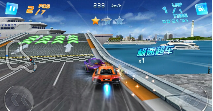 3D狂野飞车2内购版修改版无限资源游戏截图