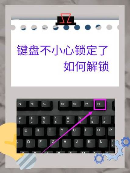 解锁键盘