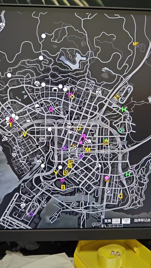 gta5打开地图按哪个键