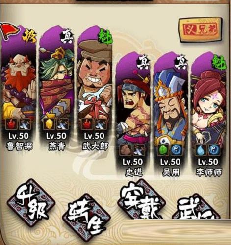 全民水浒平民最强阵容搭配缩略图