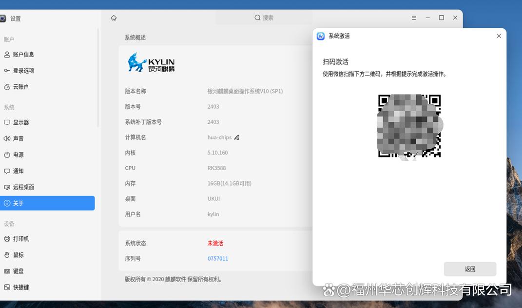 麒麟v10集采系统程序异常