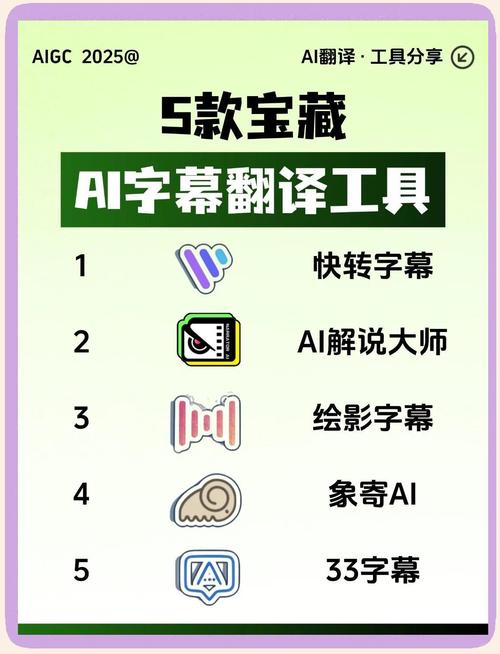 字幕翻译软件