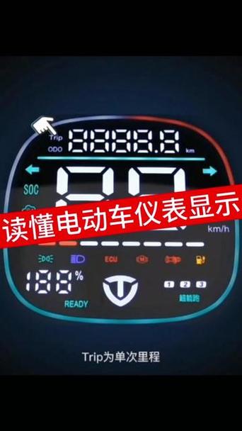 五星钻豹电动车显示屏图标说明