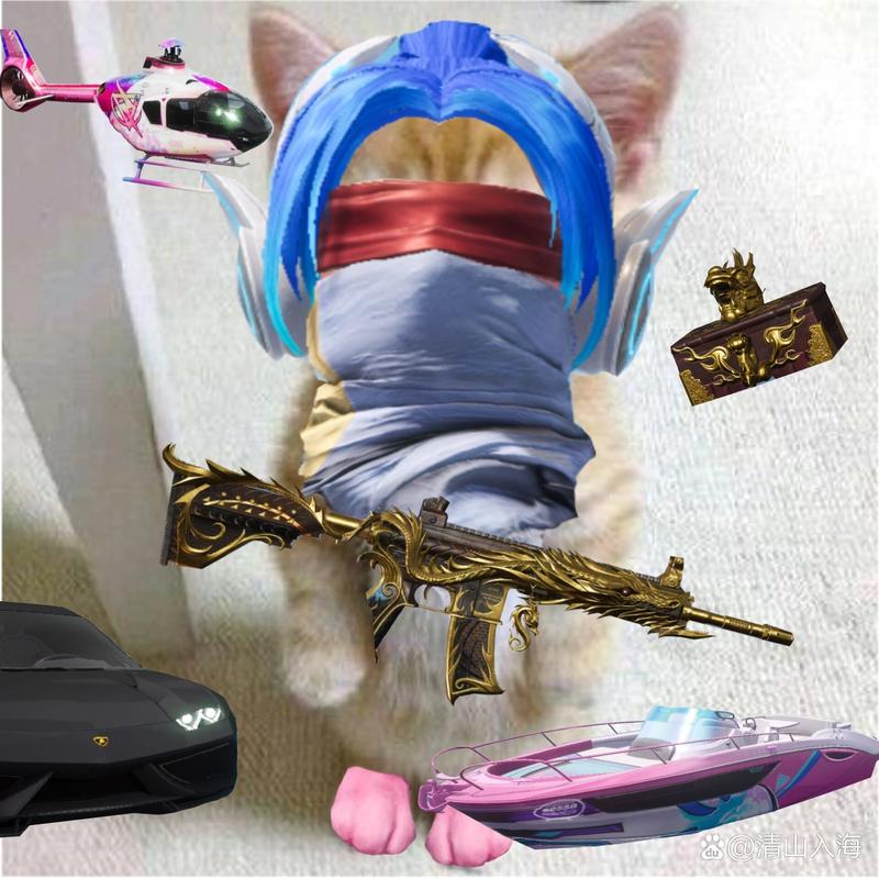 和平精英小蓝猫游戏截图