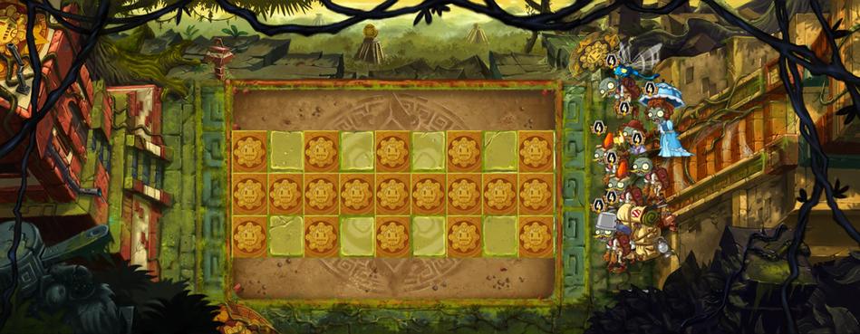 pvz2迷宫版失落之城游戏截图